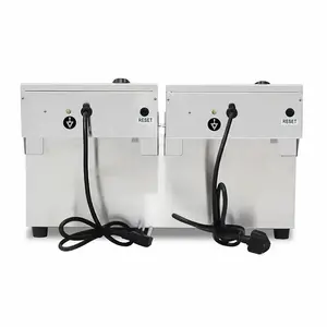 高品質ダブル17Lダブルタンク電気ポテトフィッシュドーナツフライヤー業務用キッチン機器レストラン用フライヤー - Product Image 6