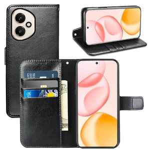 Ốp điện thoại ví da từ tính mới dành cho Honor 400 Pro Lite có ngăn đựng thẻ, kiểu dáng như sách - Product Image 1