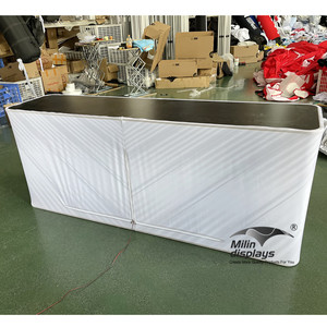 Tùy chỉnh 6ft dài triển lãm thương mại triển lãm truy cập bảng triển lãm tiếp nhận bảng thương mại công bằng đèn LED hiển thị đứng - Product Image 3