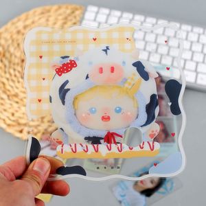 Custom Plastic Transparent <b>Mini</b> Fans and Cute Hand Fan with Hand Holder Transparent Hand Fan - Product Image 3