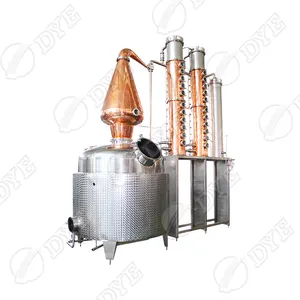DYE gin still machine industrial steam distillation moonshine vodka and whisky distillery grappa distiller