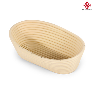 Cestino in Vimini Sintetico per <span class=keywords><strong>Lievitazione</strong></span> del <span class=keywords><strong>Pane</strong></span>, Accessori per Panificazione, Kit per Lievito Madre Rotondo in PP da 10 Pollici - Product Image 4