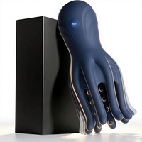 Vibrateur pénien pour homme, stimulateur de gland et de tétons, 10 modes de vibration, stimulateur enveloppant à 360°
