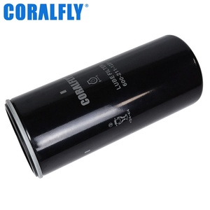 Filtros de Aceite de Motor Coralfly, Filtro de Aceite Duradero de Alta Calidad 600-211-1231 600-211-1340 6736-51-5142 para Excavadora Komatsu - Product Image 2