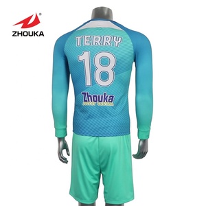 ZHOUKA modern men's sportswear long sleeve soccer robe team fashion formal football - Product Image 3