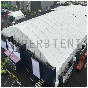 Carpa Excelente de 60m con Estructura de Aluminio, Carpa Rectangular para Exposiciones con Cubierta de PVC, para Uso en Eventos al Aire Libre en Todas las Estaciones - Product Image 3