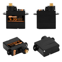 Moteur sans noyau à engrenages métalliques 4.3G, jouets intelligents, articulations de robot intelligent, papillon bionique, mini-moteur servo haute vitesse