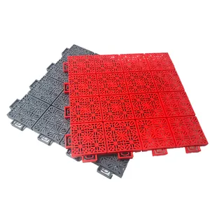 Chayo Anti Slip Vinyl Sports Flooring PP Sports Modular Interlocking Floor Tiles For Basketball Court