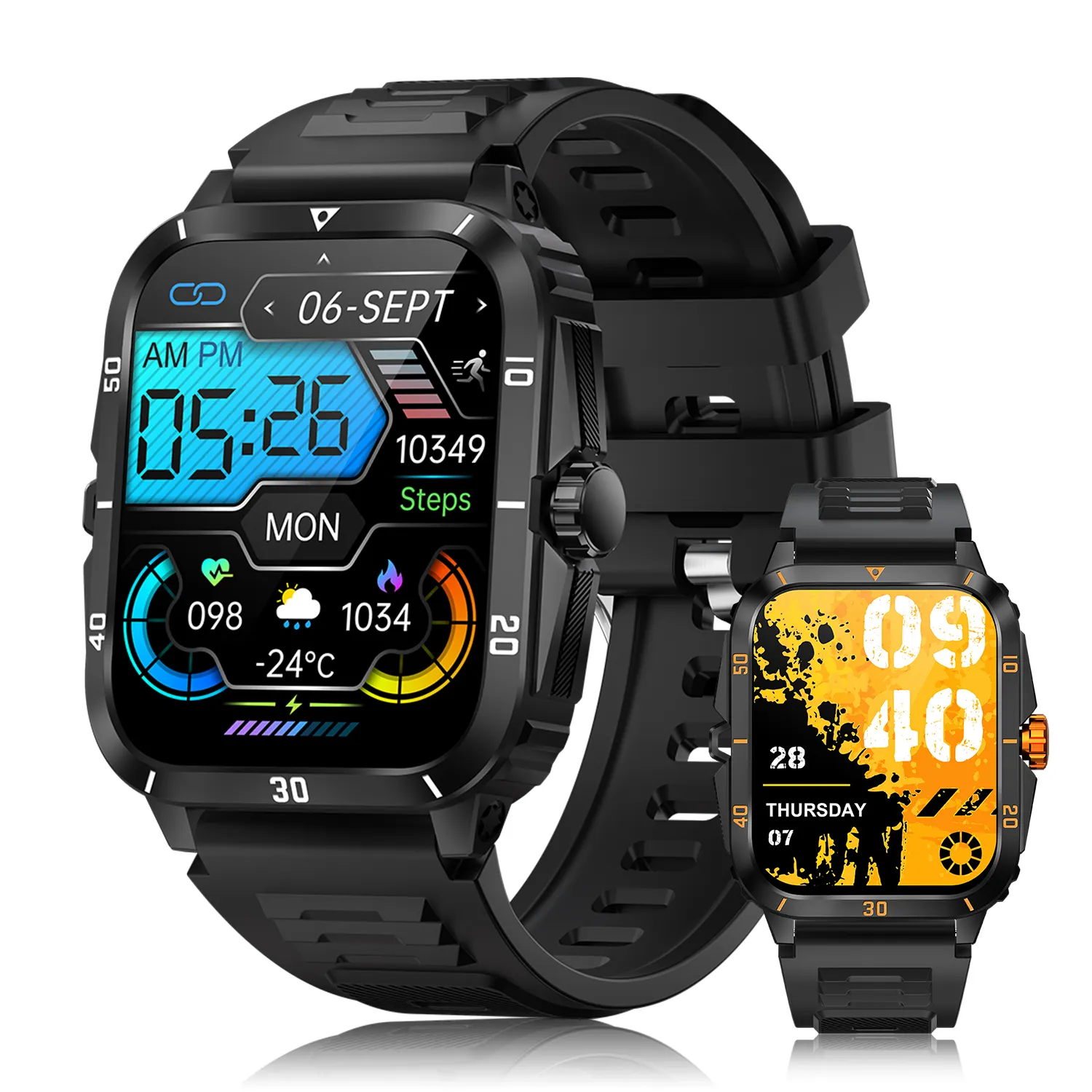 Großhandel Outdoor Smart Watch für Männer VKT71 Tragbare Geräte Reloj Inteli gente BT Call 3ATM Wasserdichte digitale Sport uhr