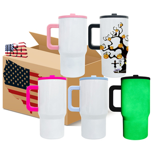 2025 blanc à vert brillant 20oz Halloween gobelet voyage tasses à <span class=keywords><strong>café</strong></span> avec paille anti-fuite et poignée pour Sublimation - Product Image 1