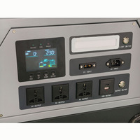 Générateur solaire portable 3000 W, station d'alimentation solaire avec batterie Lifepo4 pour l'alimentation d'urgence à domicile et le camping