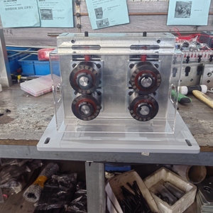 Zwei Gruppen von Rollen traktion glätter Traktion zuführung und Kabel zieh maschine - Product Image 6