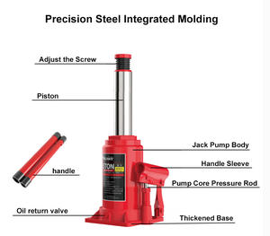 <span class=keywords><strong>Cric</strong></span> hydraulique Portable en acier de 2/3 tonnes pour <span class=keywords><strong>voiture</strong></span>/SUV/véhicule tout-terrain/camion/remorque - Product Image 5