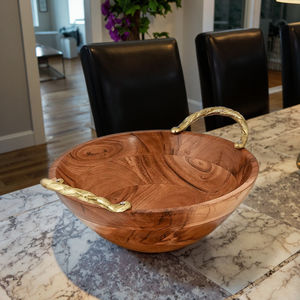 Tazón de Madera Artesanal Moderno y Ecológico para Servir Sopas y Guisos en Fiestas y en el Hogar - Product Image 2