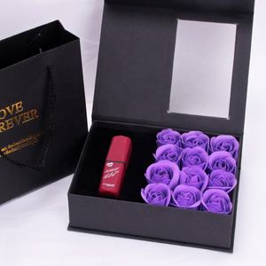 กล่องของขวัญสบู่ดอกกุหลาบพร้อมสร้อยคอรูปทรงลิปสติก ขายดีปี <span class=keywords><strong>2020</strong></span> เหมาะสำหรับเป็นของขวัญวันเกิด วันวาเลนไทน์ และวันแม่ - Product Image 5