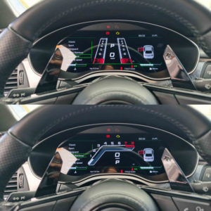 หน้าจอแสดงผลดิจิตอลขนาด 12.3 นิ้ว สำหรับรถยนต์ แผงหน้าปัด LCD แบบ Virtual Cockpit สำหรับ Audi A6 ปี 2012-2018 และ A7 ปี 2009-2018 - Product Image 4