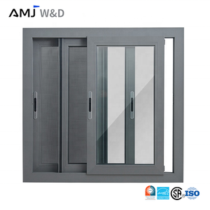 Fenêtre coulissante moustiquaire avec cadre en aluminium et verre trempé – <span class=keywords><strong>Prix</strong></span> Philippines - Product Image 1