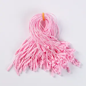 19-20 cm buntes Bullet-Tag-Seil hochwertiges Polyester-Seil heben Korn Fleck-Kind-Schnalle wiederverwendbar Kleidung-Tag-Seil