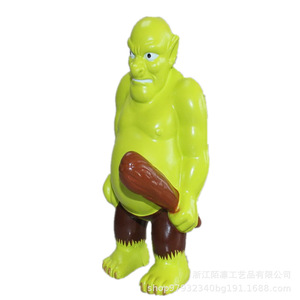 Jouet en mousse PU géant vert de dessin animé pour activités promotionnelles - Product Image 2