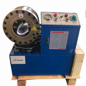 Máquina de prensado de manguera hidráulica, fabricante profesional, semiautomático, DX68