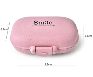 Sản Phẩm Mới Lúa Mì Sợi Rơm An Toàn Khỏe Mạnh <span class=keywords><strong>Pill</strong></span> Trường Hợp/<span class=keywords><strong>Pill</strong></span> Box - Product Image 6