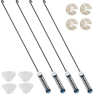 Tiges de suspension pour lave-linge W10780044 en acier durable, absorbant les chocs, pour les lave-linges Whirlpool - Product Image 1