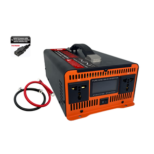 Convertisseur d'onde sinusoïdale pure 3000W DC12 24V 48V 60V 72V vers AC 220V 110V avec câblage dédié pour système d'alimentation automobile et domestique - Product Image 3