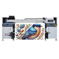 Impresora Locor UV Led de rollo a rollo, película de techo elástica, máquina de impresión de pancartas retroiluminadas, 1,8 m, 3,2 M, impresora híbrida UV Konica Head