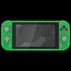 เคสเปลี่ยนทดแทนสีเขียวเข้มเรืองแสงในที่มืดสำหรับ Nintendo Switch Lite ชุดฝาครอบตัวเครื่องครบชุด - Product Image 4