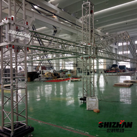 Sistema de armazón de escenario de aluminio resistente profesional soporte de techo de iluminación conciertos al aire libre grandes eventos entretenimiento deportivo