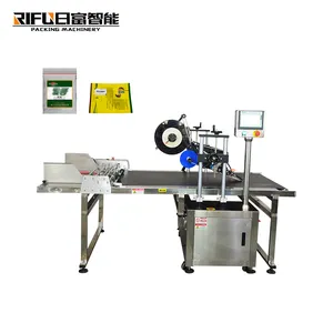 labelling machine automatic pagination labeling machine for pouch