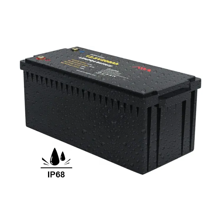 Deep Cycle IP65 Rechargeable Lithium-ion Lifepo4 12V 100Ah 150ah 200ah Lithium Battery