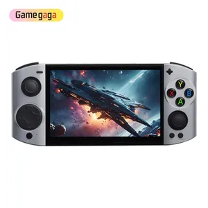 Console <span class=keywords><strong>de</strong></span> jeu portable 09 Ultra, système d'exploitation Linux, écran OLED 5,1 pouces, joystick, LPDDR3 1 Go <span class=keywords><strong>de</strong></span> RAM, EMMC 4 Go <span class=keywords><strong>de</strong></span> ROM, batterie 2500 mAh, 960x544 - Product Image 1