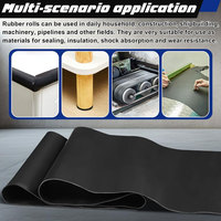 Venta al por mayor de fábrica OEM: Lámina de caucho de silicona multicolor, resistente a altas temperaturas y duradera, para juntas, suelos y manualidades DIY.