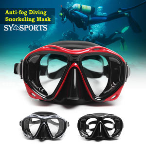 Masque de plongée sous-marine OEM professionnel en silicone équipement tuba adultes anti-buée UV étanche lunettes de natation hommes lunettes de plongée - Product Image 2