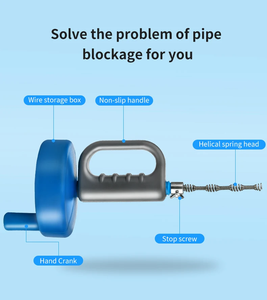 10M Plumbing Snake Hand Cleaning <strong>Tools</strong> <strong>Drain</strong> Pipe Cleaner in China - Product Image 2