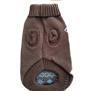 Baju hewan peliharaan desainer rusa Natal sweter Jumper wol rajutan kartun lucu untuk anjing kucing kecil/besar bulu katun musim dingin PU - Product Image 5