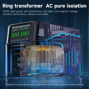 Aixun <span class=keywords><strong>Electronics</strong></span> Löt station T400 Löt stationen 230W T225 Lötkolbens pitzen Intelligente Löt arbeits station - Product Image 5