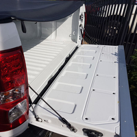 Nuevo Kit de Asistencia para Puerta Trasera de Acero Inoxidable con Resorte de Gas para Camioneta VW AMAROK 2H 2010-2022