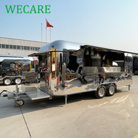 Wecare Bbq Food Van Truck Food Trailer avec des équipements de cuisine complets