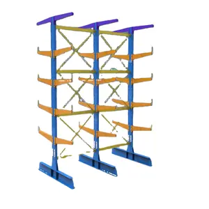 Açık q345 çelik galvanizli ayarlanabilir ağır konsol rafları raf