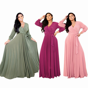 simple gown for chubby