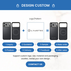 Funda de Teléfono a Prueba de Agua y Golpes de Fibra de Carbono Real para <span class=keywords><strong>Z</strong></span> Flip7 Fold 7 6, Lujosa, Simple y Personalizada Sjk1082 - Product Image 6