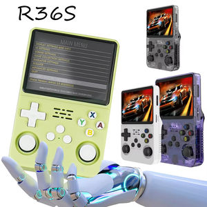 Consola de Videojuegos Portátil R36S con Pantalla IPS de 3.5 Pulgadas 128G, Consolas de Juegos Retro Clásicos con Sistema Arkos, Reproductor de Videojuegos de Bolsillo - Product Image 1