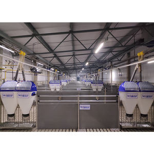 Cage d'engraissement pour porcs, personnalisée en usine, neuve, durable, en acier galvanisé à chaud, garantie 1 an, HENGYIN HY-fatten, ensemble complet - Product Image 1