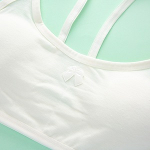 Ingrosso <span class=keywords><strong>reggiseno</strong></span> termico a doppio strato per ragazze <span class=keywords><strong>reggiseno</strong></span> in cotone tinta unita per tessuto morbido <span class=keywords><strong>reggiseno</strong></span> per ragazze adolescenti - Product Image 2