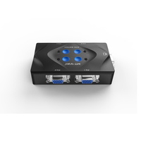 Kontroler Desktop MT-ViKI MT-401-KM 4 Port USB VGA KVM Switch + Kabel Buatan Guangdong Cetakan Pribadi