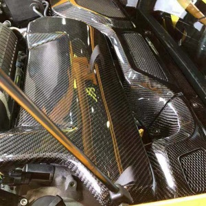 แผงกันกระแทกฝากระโปรงหน้า คาร์บอนไฟเบอร์ สำหรับ Lotus รุ่น Exige S ปี 2015 ขึ้นไป Olotdi - Product Image 3