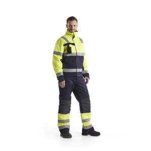 BLAKLADER - 186915148933D92 Pantalon d'hiver Multinorm Hi-vis Bleu marine/jaune-EAN 7330509552063 WORKWEAR RÉSISTANT AUX FLAMMES - Product Image 3