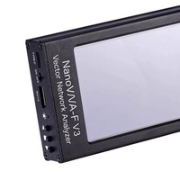 NanoVNA-F V3 1M-Analizador de red de 6GHz Pantalla táctil de 4,3 "HF VHF UHF SHF Antena y prueba de RF